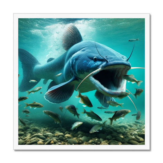 Blue Catfish | Framed Print