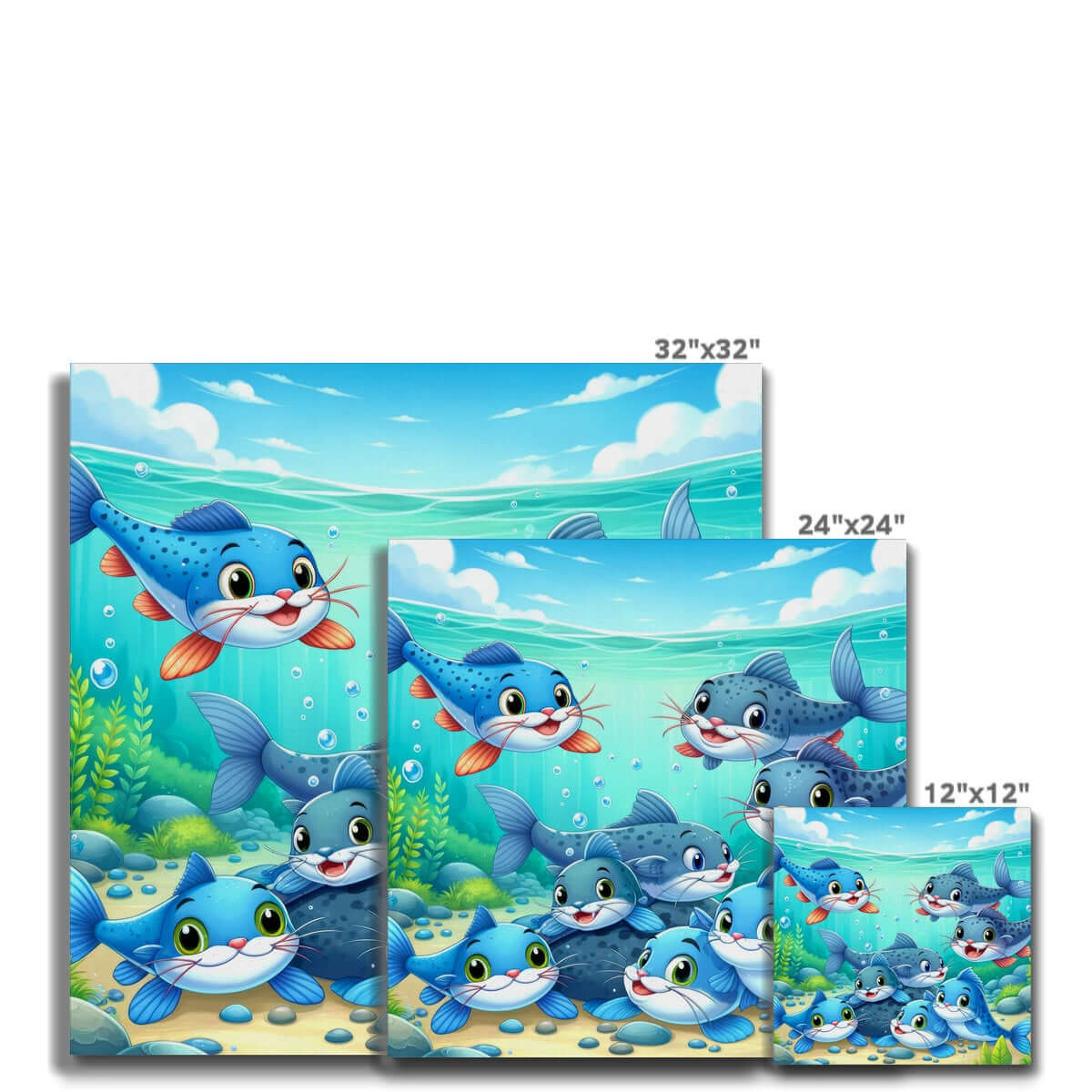 Catfish Children's Design | Canvas