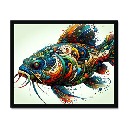 Catfish Abstract | Framed Print