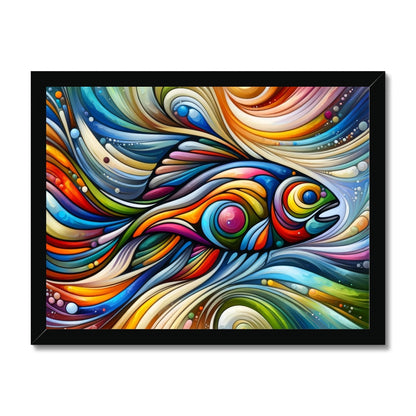 Trout Abstract  | Framed Poster