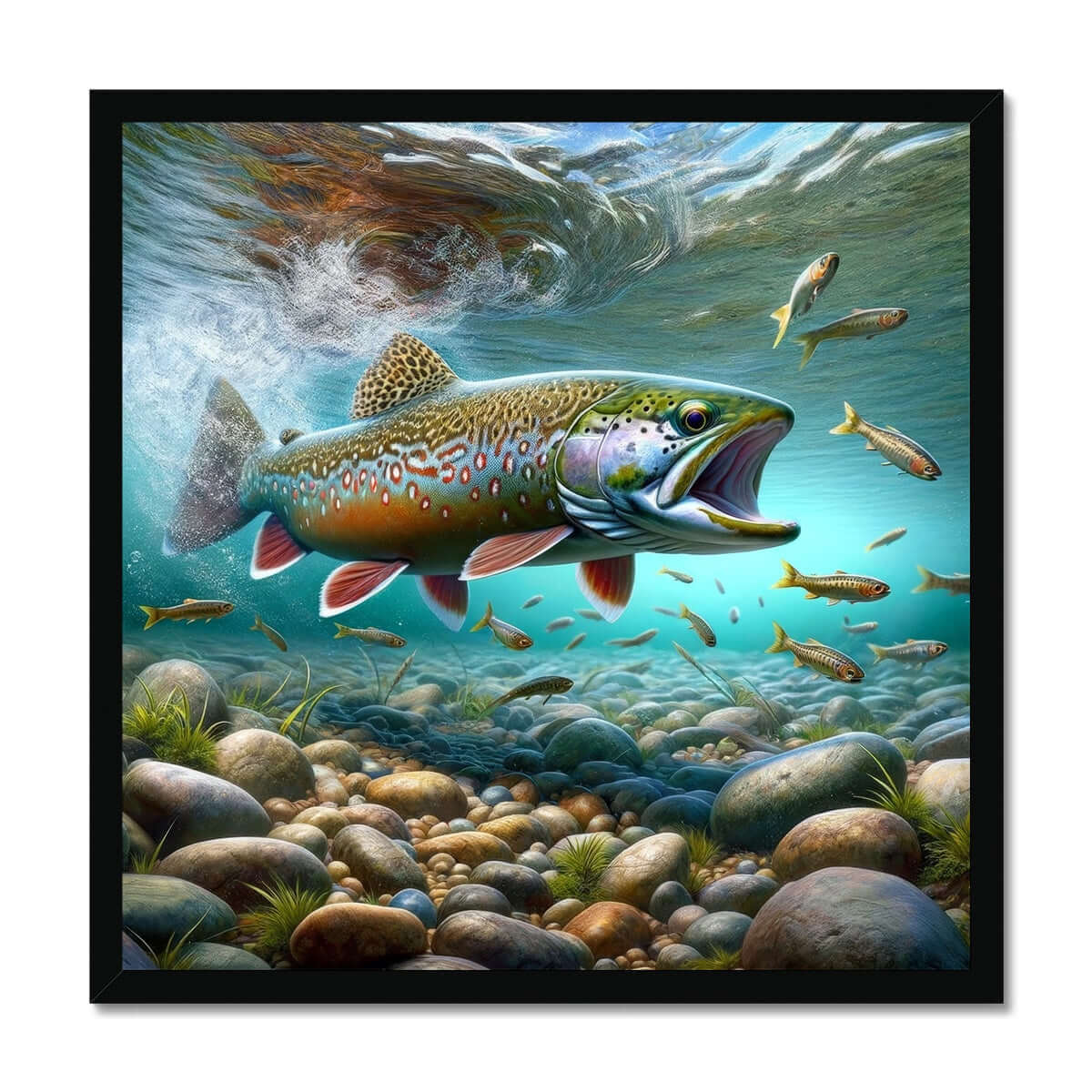 Brook Trout | Framed Print