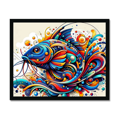 Catfish Abstract | Framed Print