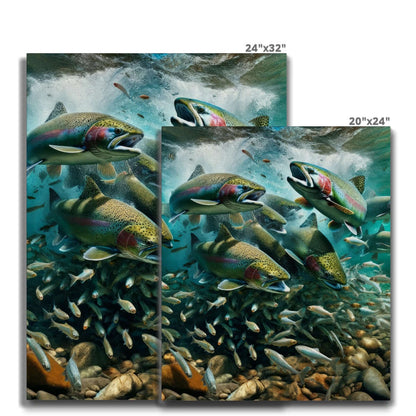 Rainbow Trout | Canvas