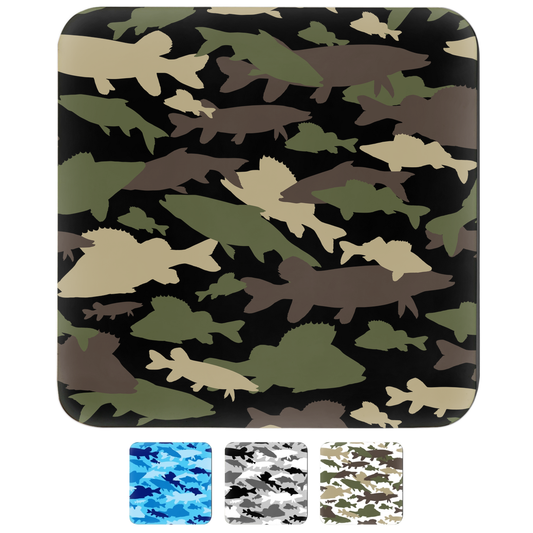 Fish Camo coasters pack of four. 