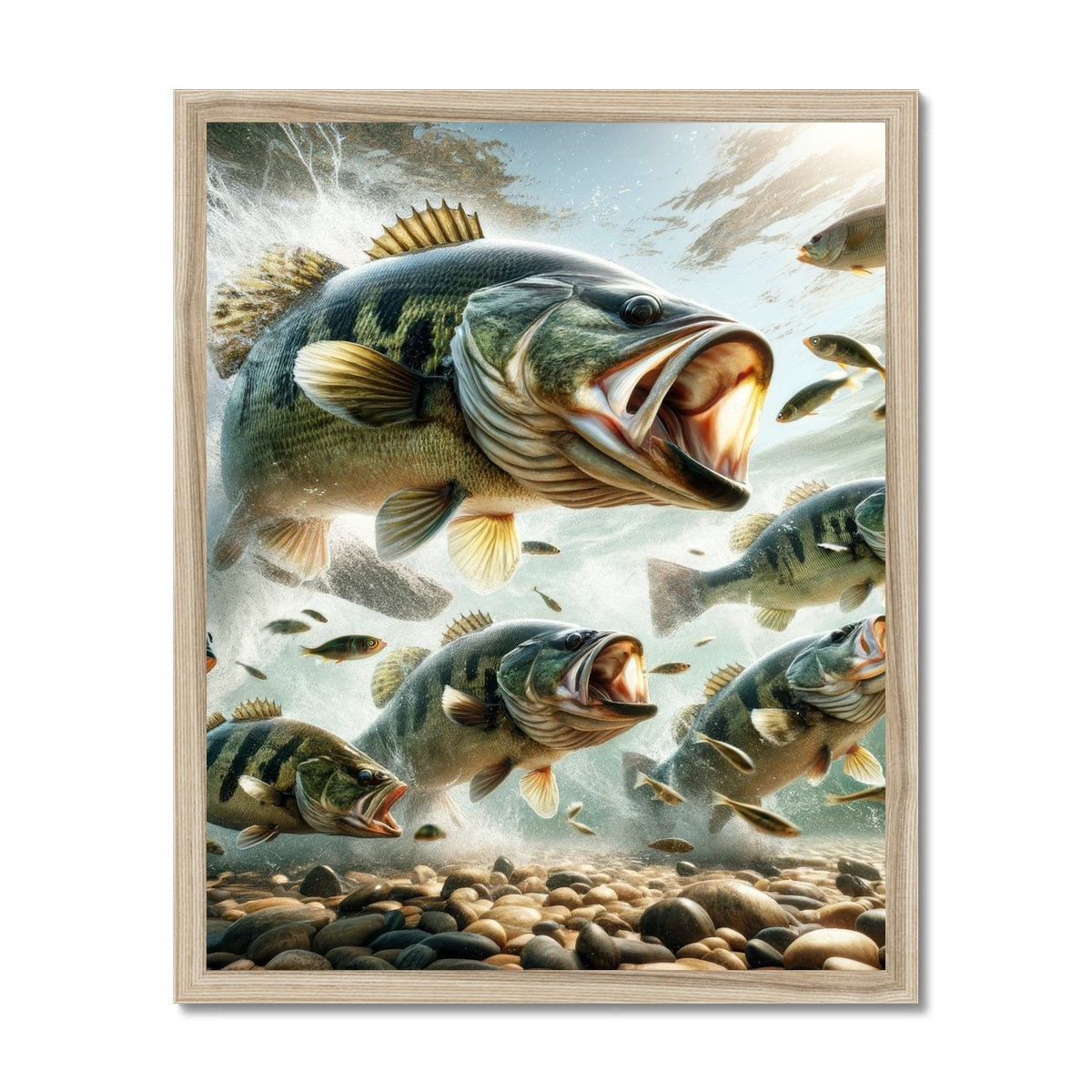 Largemouth Bass  | Framed Poster