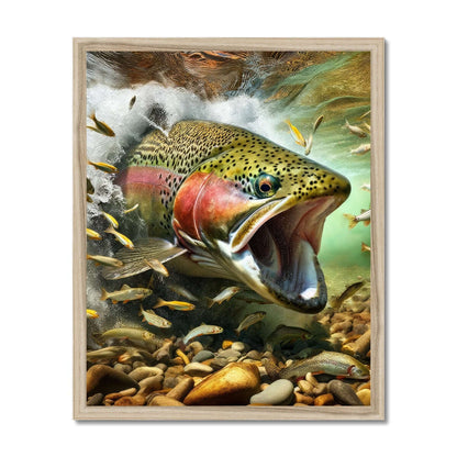 Rainbow Trout | Framed Print