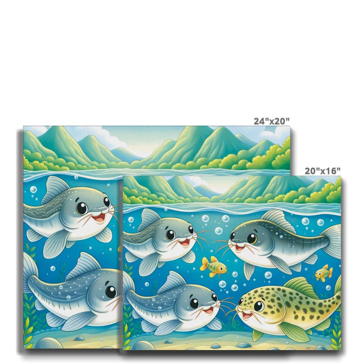 Catfish Children's Design | Canvas