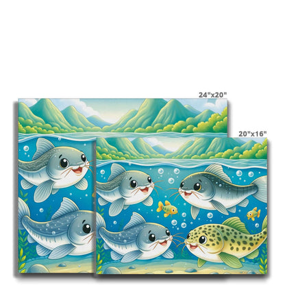 Catfish Children's Design | Canvas