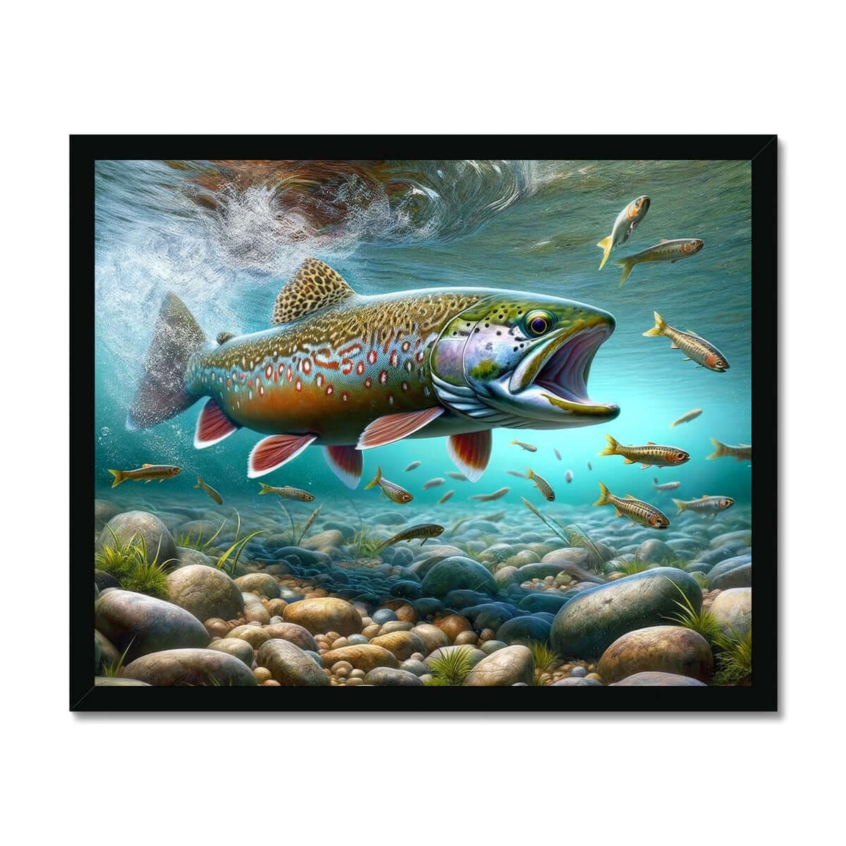 Brook Trout | Framed Print