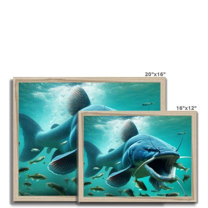 Blue Catfish | Framed Poster