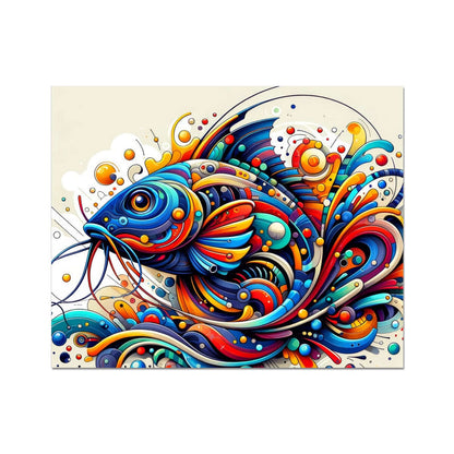 Catfish Abstract | Art Print