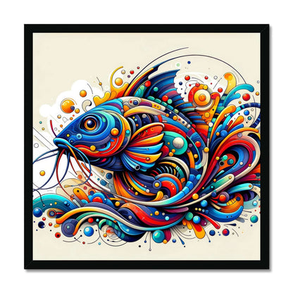 Catfish Abstract | Framed Print