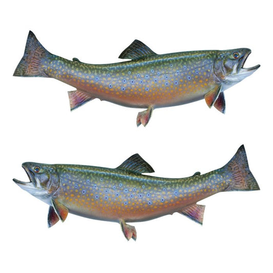 Brook Trout Large Decals, Stickers | 16-60" | Left/Right Facing - madfishlab.com