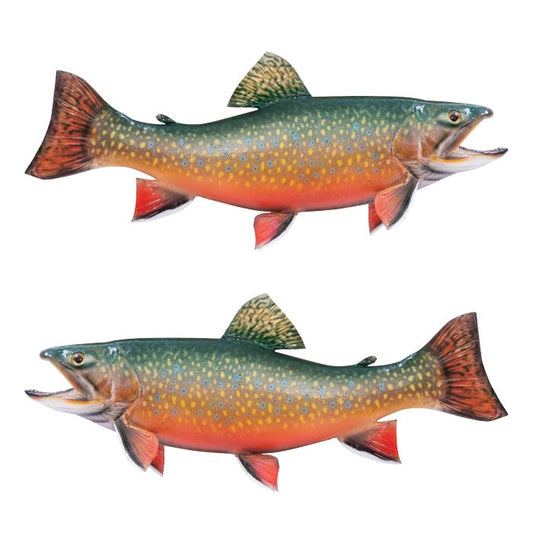 Brook Trout Large Decals, Stickers | 16-60" | Left/Right Facing - madfishlab.com