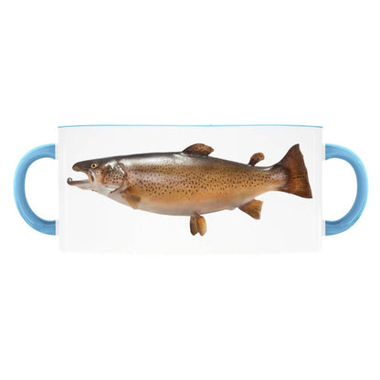 Brown Trout Mug Large - 15oz - madfishlab.com