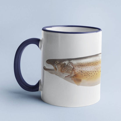 Brown Trout Mug Large - 15oz - madfishlab.com