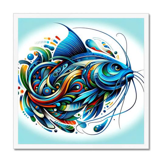 Catfish Abstract | Framed Print