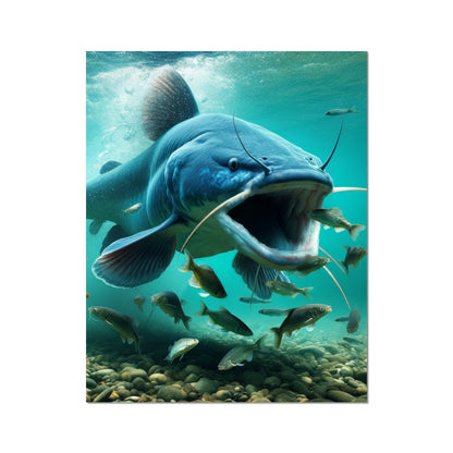 Blue Catfish | Art Print