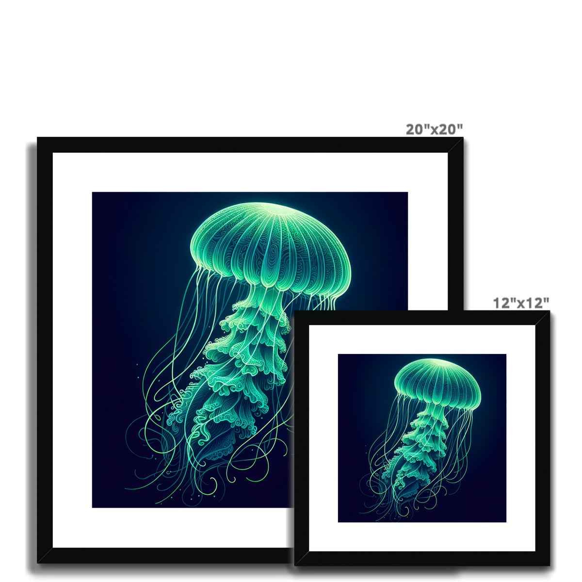 Jellyfish | Framed and Mounted Print
