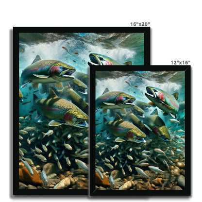 Rainbow Trout | Framed Print