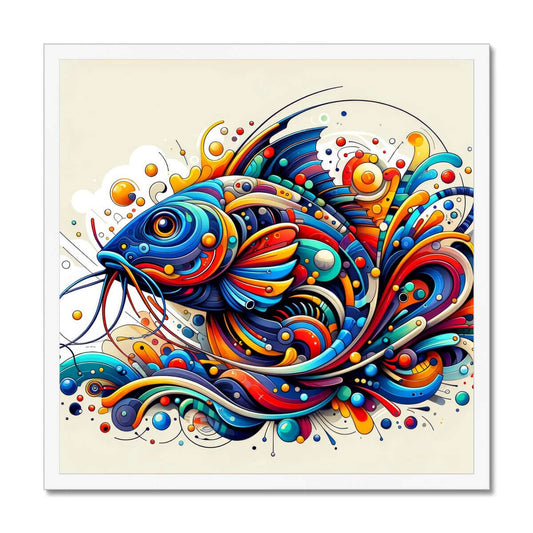 Catfish Abstract | Framed Print