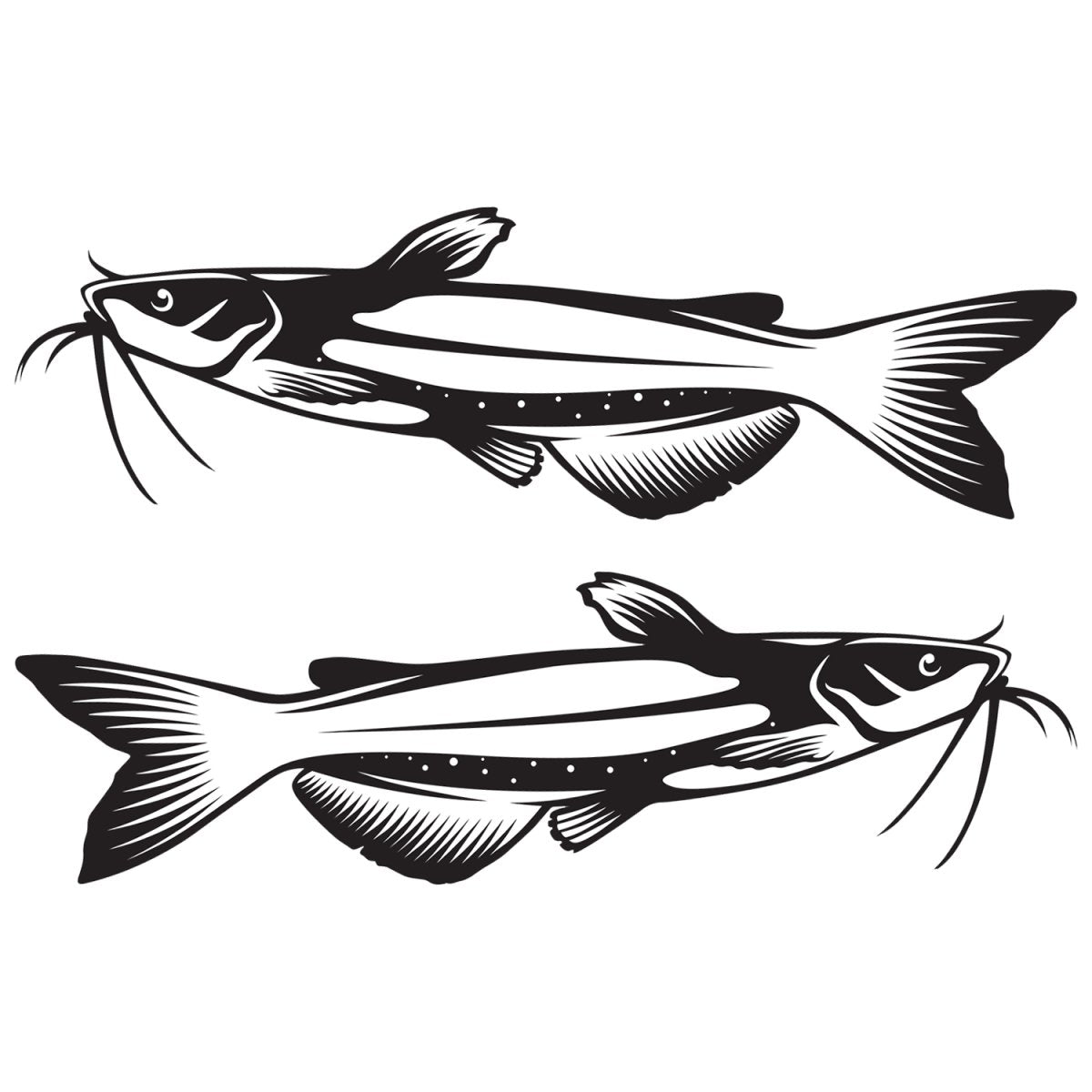 Channel Catfish Decals | 12"-60" | Left/Right Facing - madfishlab.com