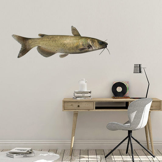 Channel Catfish Wall Decals | 40"-60" | Left/Right Facing - madfishlab.com