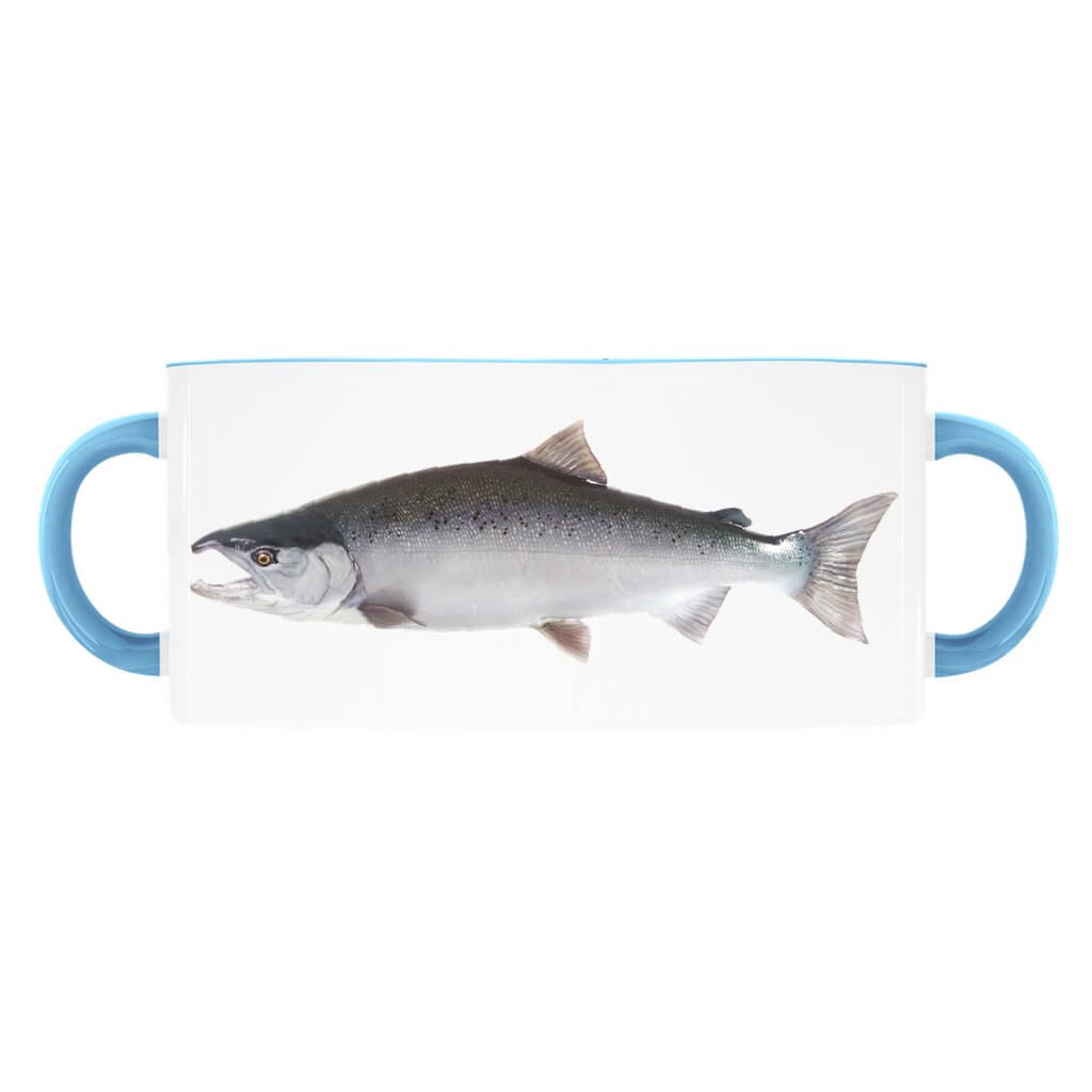 Coho Salmon Mug Large - 15oz - madfishlab.com