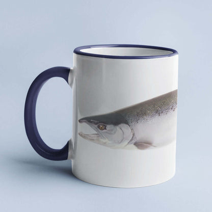 Coho Salmon Mug Large - 15oz - madfishlab.com