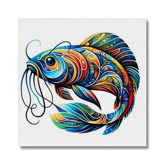 Catfish Abstract | Canvas