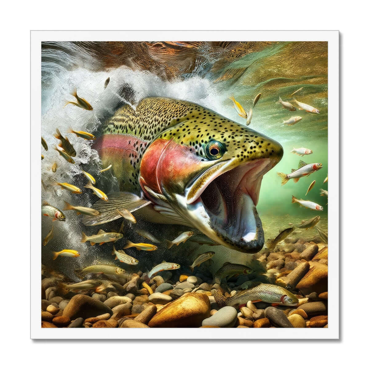 Rainbow Trout | Framed Print