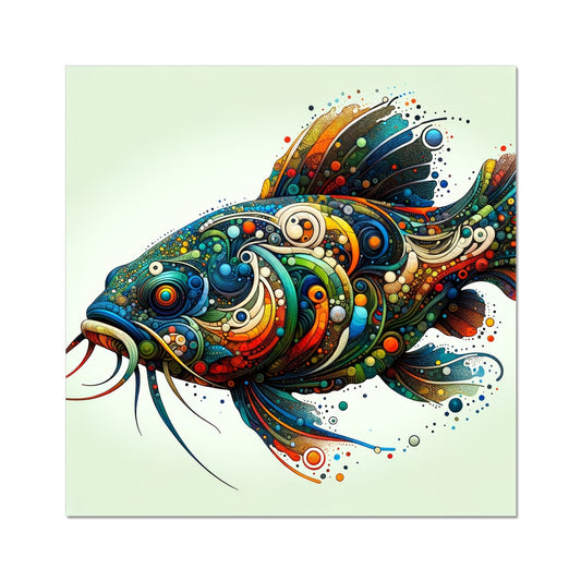 Catfish Abstract | Art Print