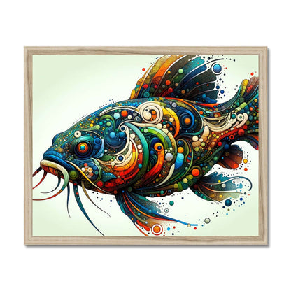 Catfish Abstract | Framed Print