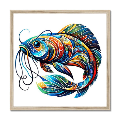 Catfish Abstract | Framed Print