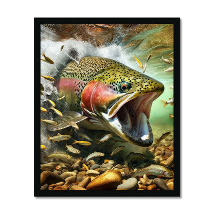 Rainbow Trout | Framed Print