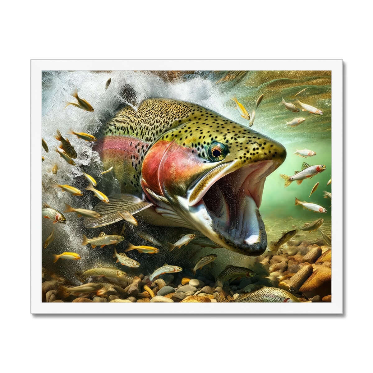 Rainbow Trout | Framed Print