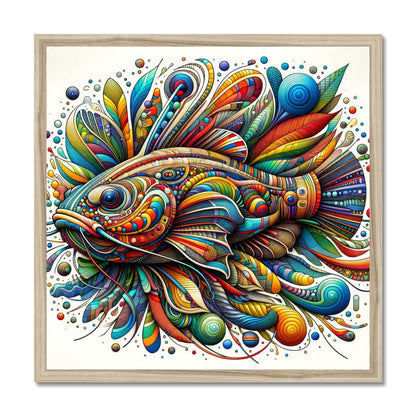 Catfish Abstract | Framed Print