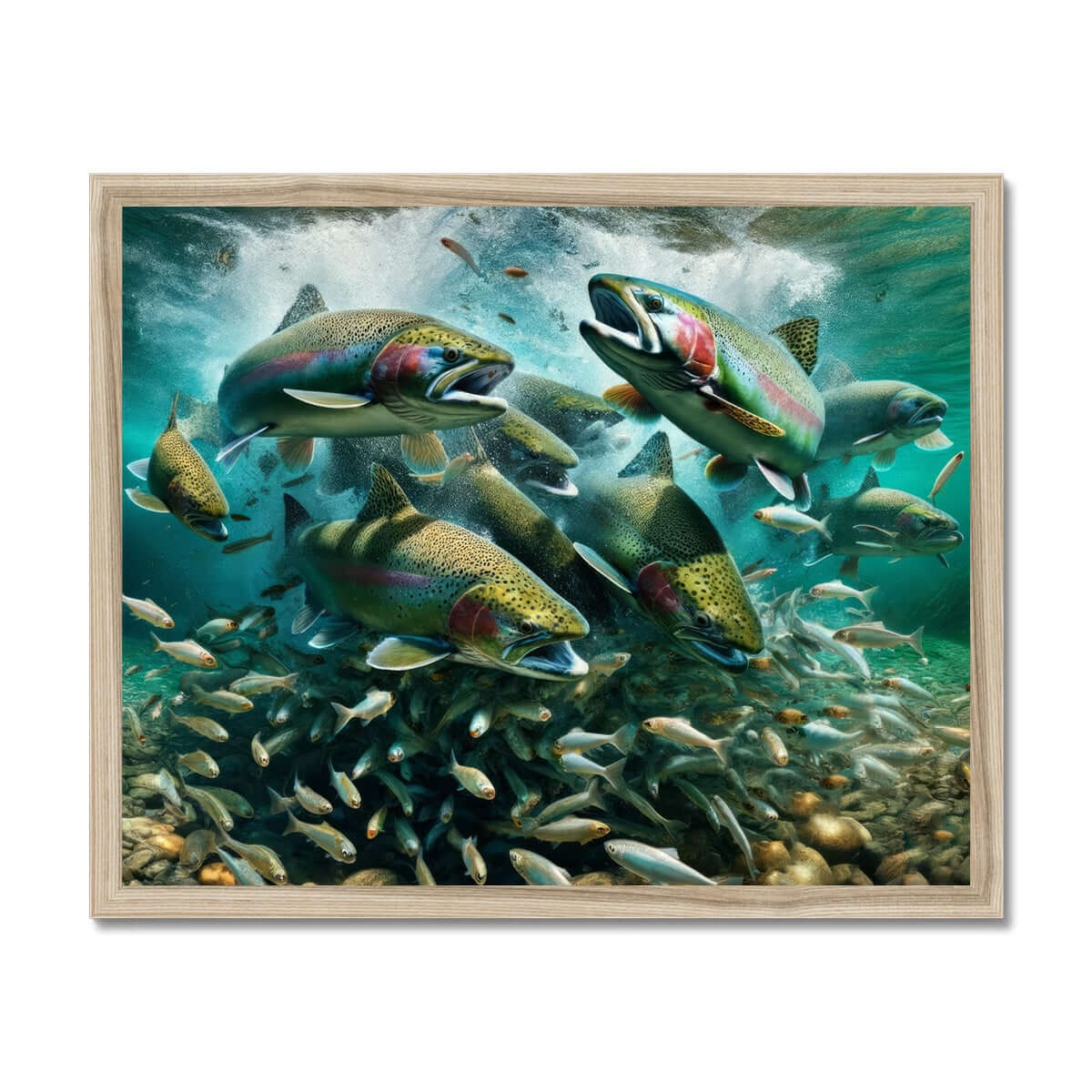 Rainbow Trout | Framed Print