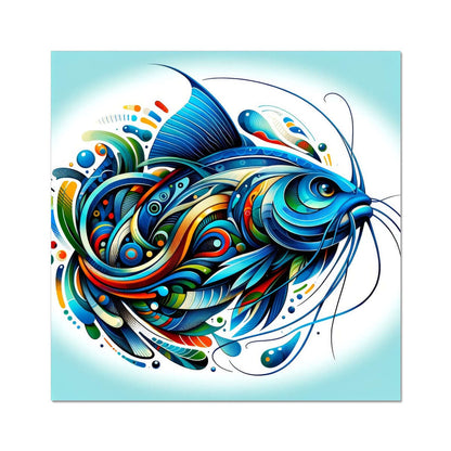 Catfish Abstract | Art Print