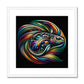 Rainbow Trout Abstract Art | Framed and Mounted Print