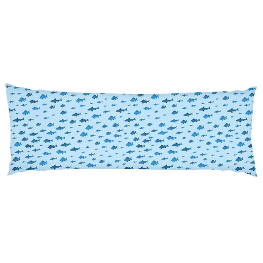 Fish and Shark Design Body Pillow - madfishlab.com