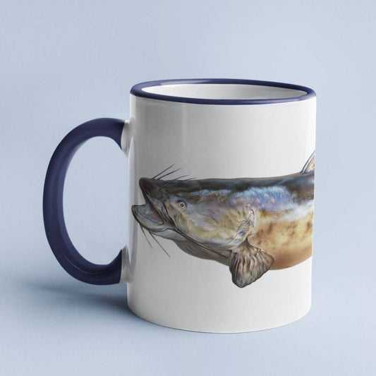 Flathead Catfish Mug Large - 15oz - madfishlab.com