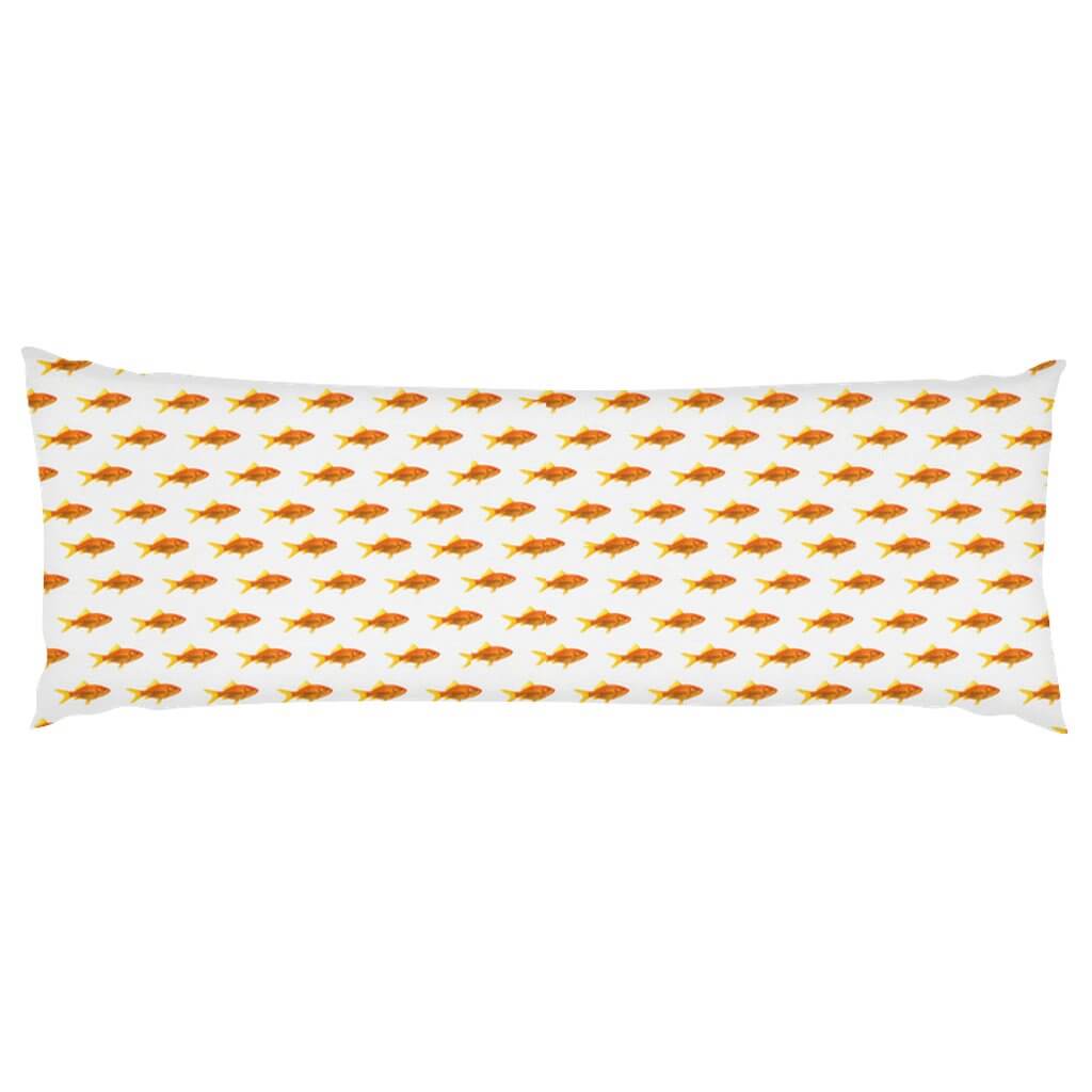 Goldfish Design Body Pillow - madfishlab.com