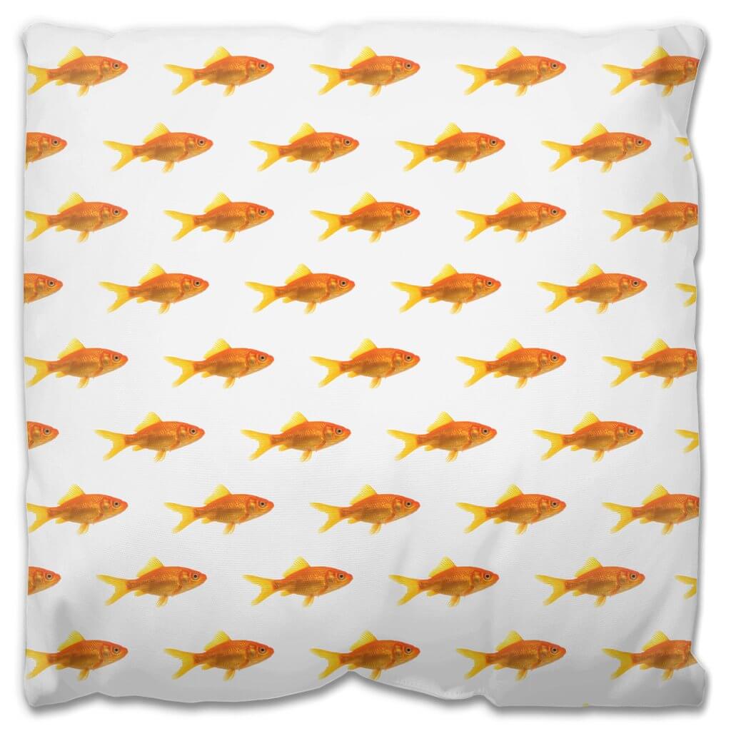 Goldfish Outdoor Pillow - madfishlab.com