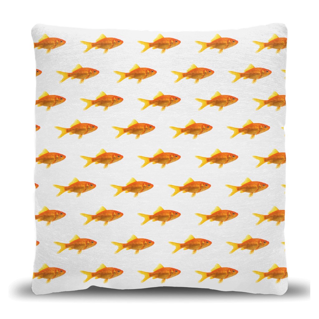 Goldfish Woven Pillow - madfishlab.com