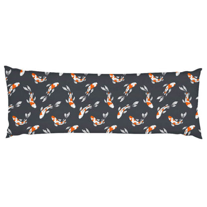 Koi Pattern Body Pillow - madfishlab.com