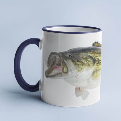 Largemouth Bass Mug Large - 15oz - madfishlab.com