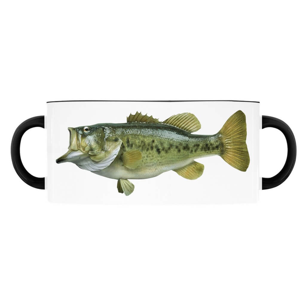 Largemouth Bass Mug Large - 15oz - madfishlab.com