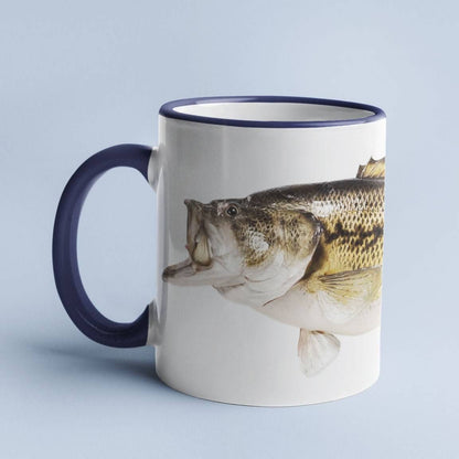 Largemouth Bass Mug Large - 15oz - madfishlab.com