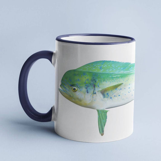 Mahi Mahi Mug Large - 15oz - madfishlab.com